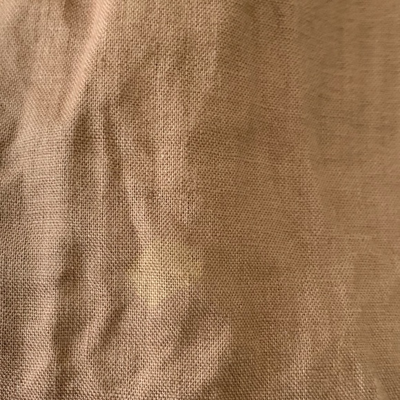 Brown linen button up shirt - Picture 2 of 5